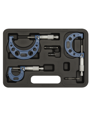 Metric Micrometer Set 3pc