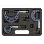 Metric Micrometer Set 3pc