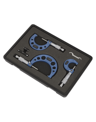 Metric Micrometer Set 3pc