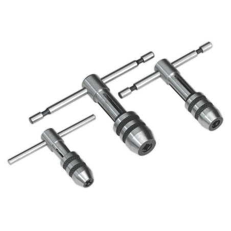 T-Handle Tap Wrench Set 3pc