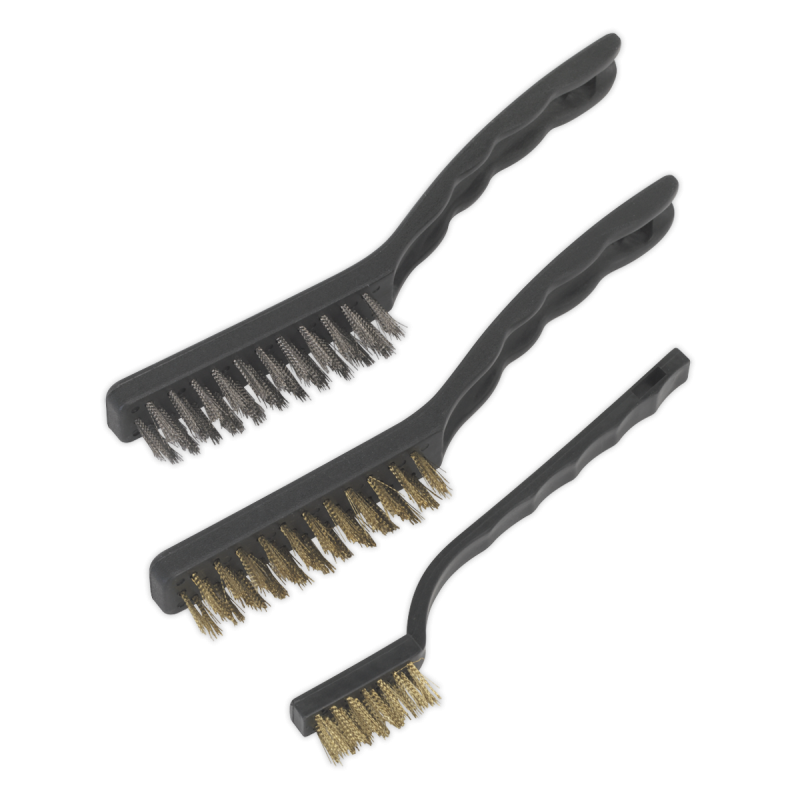 Auto Engineer's Wire Brush Set 3pc