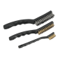 Auto Engineer's Wire Brush Set 3pc