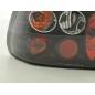 Taillights set Opel Astra F 91-98 black