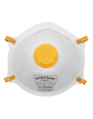 Worksafe® FFP1 Valved Cup Mask - Pack of 10