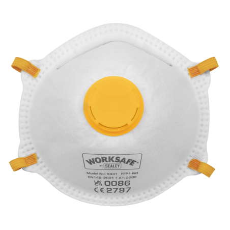 Masque à coupelle à valve Worksafe® FFP1 - Paquet de 10