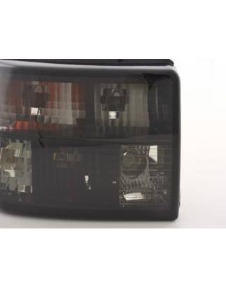 Rear lights Opel Astra F 91-98 black