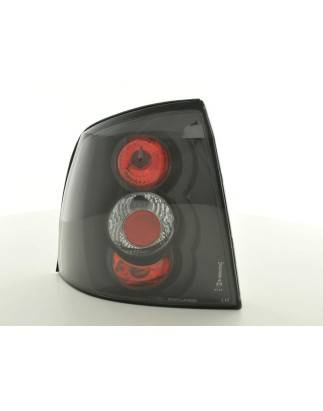 Taillights set Opel Astra G hatchback 3/5-door 98-03 black