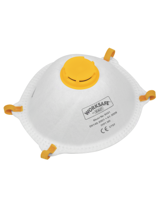 Masque à coupelle à valve Worksafe® FFP1 - Paquet de 10