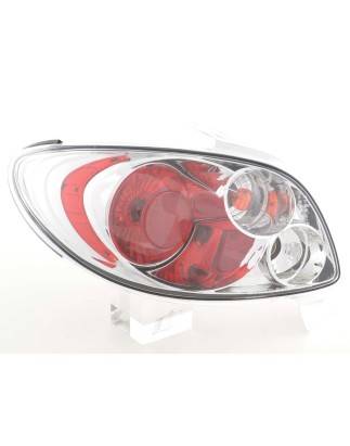 Kit feux arrières Peugeot 206 98 - chrome