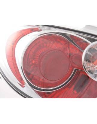 Taillights set Peugeot 206 98 - chrome