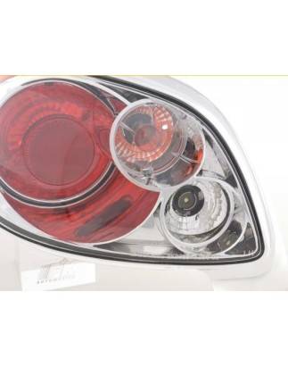 Taillights set Peugeot 206 98 - chrome