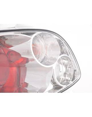 Taillights set Peugeot 206 98 - chrome