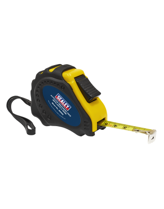 Auto Lock Tape Measure 3m(10ft) x 16mm - Metric/Imperial