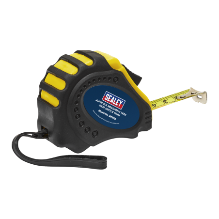 Auto Lock Tape Measure 3m(10ft) x 16mm - Metric/Imperial