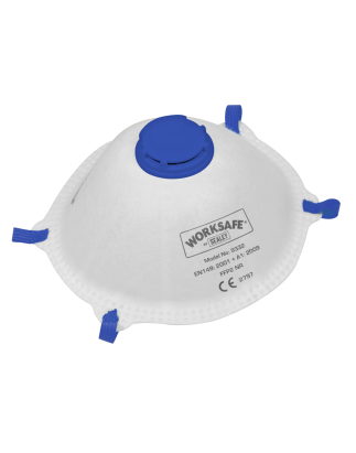 Masque à coupelle à valve Worksafe® FFP2 - Paquet de 10