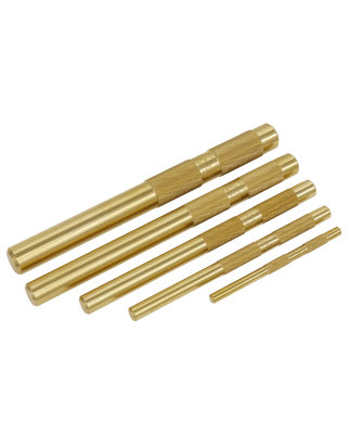 Brass Punch Set 5pc