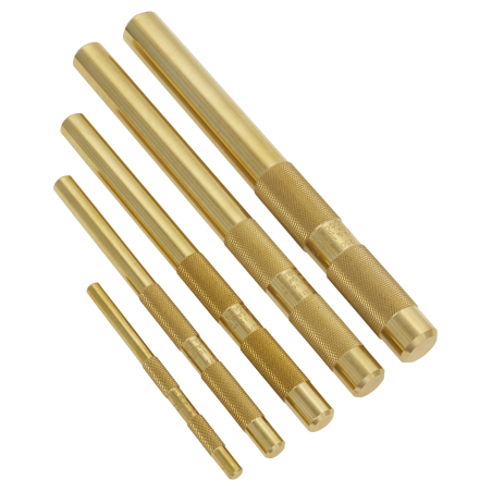 Brass Punch Set 5pc