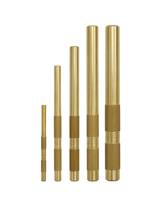 Brass Punch Set 5pc