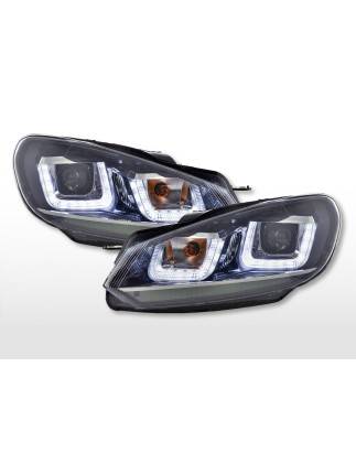 Phare Daylight LED feux de jour VW Golf 6 08-12 noir