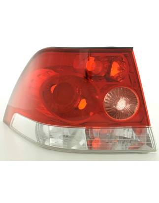 Accessories rear light left Opel Astra H notchback 08- red / clear