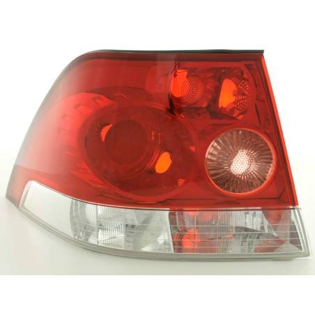 Accessories rear light left Opel Astra H notchback 08- red / clear