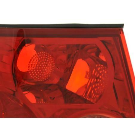 Accessories rear light left Opel Astra H notchback 08- red / clear