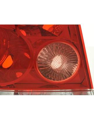 Accessories rear light left Opel Astra H notchback 08- red / clear