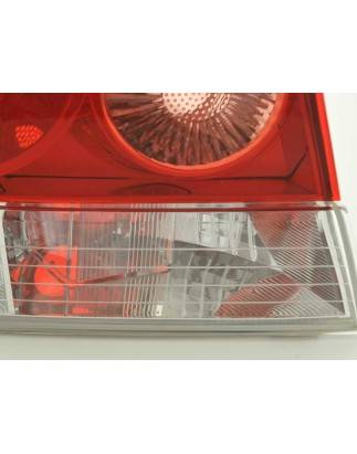 Accessories rear light left Opel Astra H notchback 08- red / clear