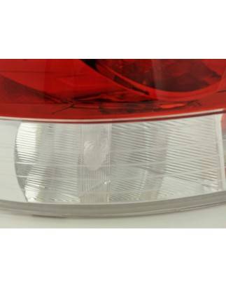 Accessories rear light left Opel Astra H notchback 08- red / clear