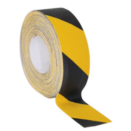 Anti-Slip Tape Self-Adhesive Black Yellow 50mm x 18m