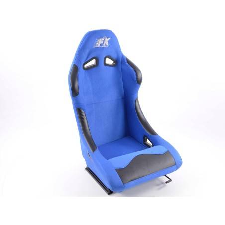 FK sport seats car full bucket seats Set Basic fabric blue