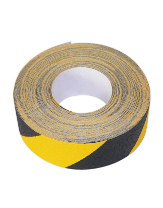 Anti-Slip Tape Self-Adhesive Black Yellow 50mm x 18m