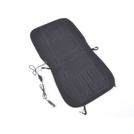 Seat cover with seat heating black