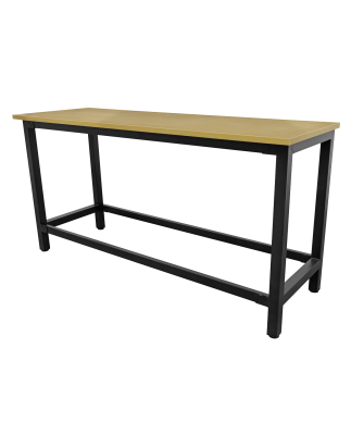 Workbench 1.8m Steel with 25mm MDF Top