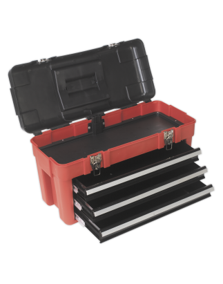 Toolbox 585mm 3 Drawer Portable