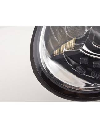 Headlight set Daylight LED TFL look VW New Beetle 2006-2012 chrome