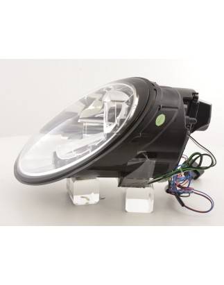 Kit phares Daylight LED look TFL VW New Beetle 2006-2012 chromé