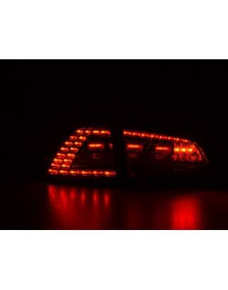 LED taillights set VW Golf 7 from 2012 red / clear