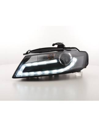 Daylight headlight LED daytime running lights Audi A4 2008-2011 black