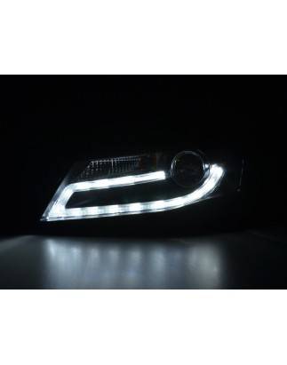 Phare Daylight LED feux de jour Audi A4 2008-2011 noir