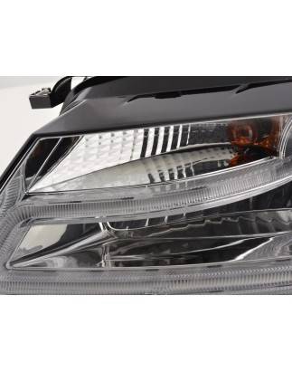 Daylight headlight LED daytime running lights Audi A4 from 2008 chrome