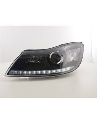 Daylight headlight LED DRL look Skoda Oktavia from 2009 black