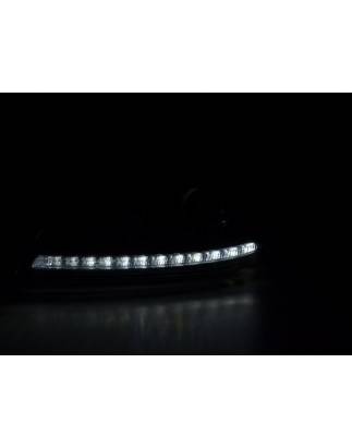 Daylight headlight LED DRL look Skoda Oktavia from 2009 black