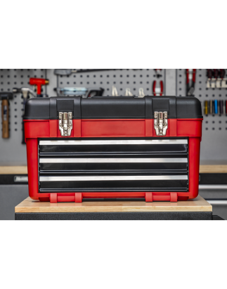 Toolbox 585mm 3 Drawer Portable