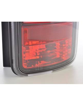 LED taillights set Lightbar VW Caddy 2K 03-15 black