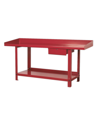 Workbench Steel 2m with 1 Drawer