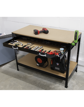 Workbench with Drawer 1.2m