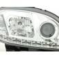 Daylight headlight LED DRL look Citroen Saxo 00-02 chrome