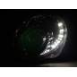 Daylight headlight LED DRL look Fiat 500 07- chrome