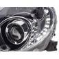 Daylight headlight LED DRL look Fiat 500 07- chrome